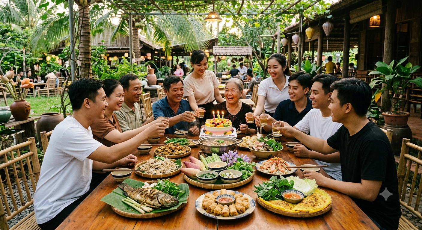 Gợi ý các món ăn tiêu biểu làm nên sức hút của thực đơn tiệc sinh nhật
