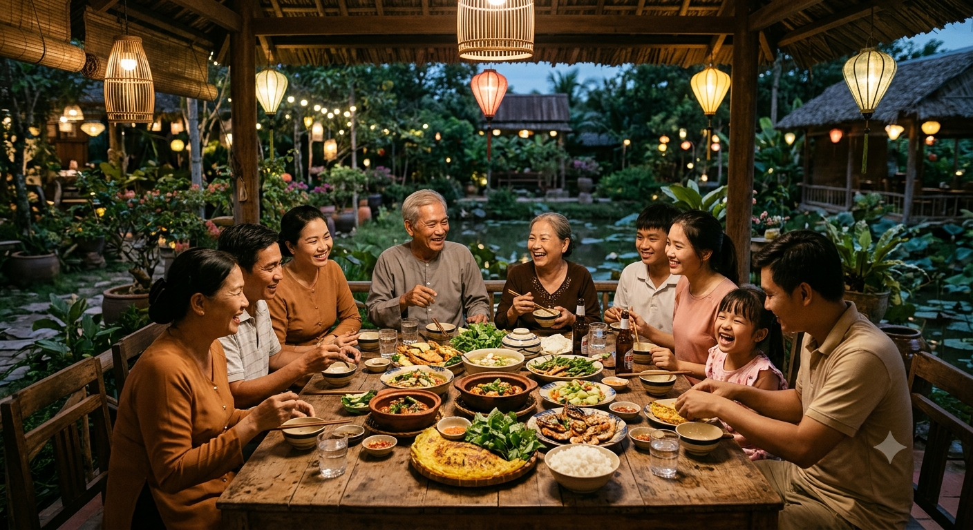 Lý do nên chọn không gian ấm cúng cho những buổi sum họp gia đình