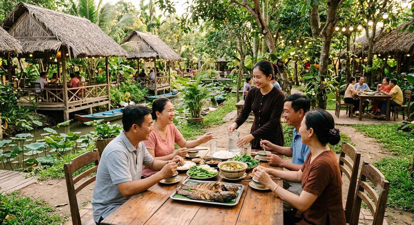Đánh giá cân bằng về trải nghiệm dịch vụ và không gian