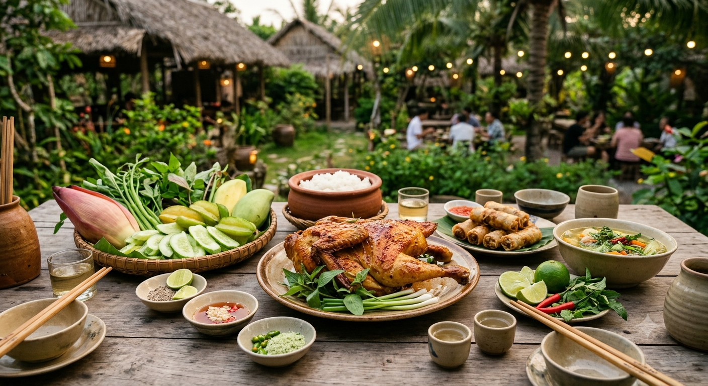 Các món ăn kèm hoàn hảo để kết hợp cùng gà tre quay
